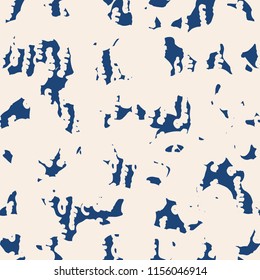 Stripe texture pattern. Indigo japanese watercolor seamless print. Organic shibori vector tie dye background. Japan rustic batik fabric. Traditional modern abstract tile. Psychedelic folk design.