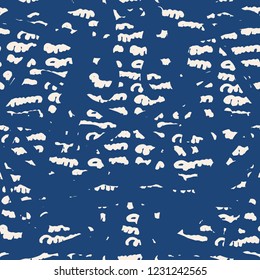 Stripe texture pattern. Indigo japanese watercolor seamless print. Organic shibori vector tie dye background. Japan rustic batik fabric. Traditional modern abstract tile. Psychedelic folk design.