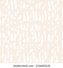 Stripe texture pattern. Ivory white japanese watercolor seamless print. Organic shibori vector tie dye background. Japan rustic batik fabric. Traditional modern abstract tile. Psychedelic folk design.