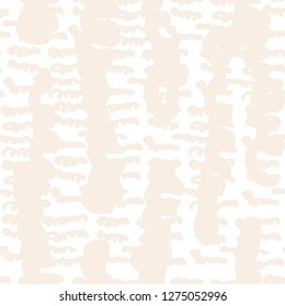 Stripe texture pattern. Ivory white japanese watercolor seamless print. Organic shibori vector tie dye background. Japan rustic batik fabric. Traditional modern abstract tile. Psychedelic folk design.