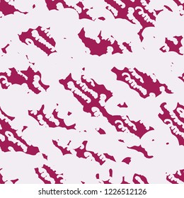 Stripe texture pattern. Red white japanese watercolor seamless print. Organic shibori vector tie dye background. Japan rustic batik fabric. Traditional modern abstract tile. Psychedelic folk design.