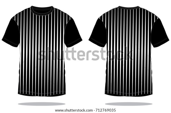 Stripe Tshirt Design Graphic Lines Stock Vector Royalty Free