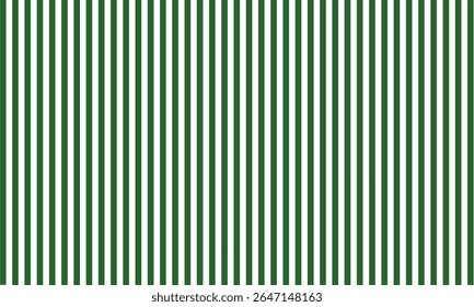 Stripe vertical seamless pattern with green and white color. a bold and clean geometric background ideal for textiles, packaging, digital wallpapers, and holiday themes