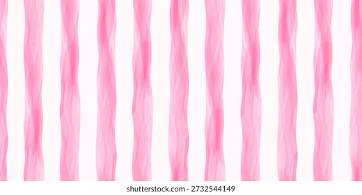 Stripe watercolor wave with pattern baby stripes and line seamless tablecloth. Pink cloth white with gingham plaid checker and cute background print. Striped vertical stripe with pastel.