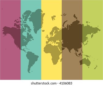 stripe world - vector -