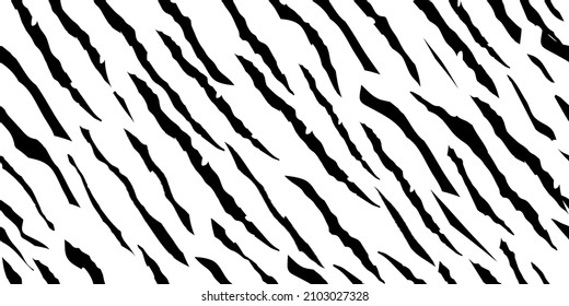 Stripe Zebra Pattern. African Endless Print. White Animal Print. White Line Tiger. Wild Seamless Background. Tribal Girly Giraffe Abstract Repeat Texture. Stripe Animal Pattern. Jungle Animal Pattern