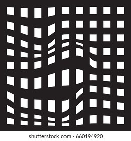Striped abstract background. black and white zebra print. Vector illustration. eps10.