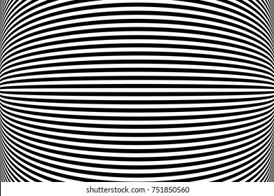 Striped abstract background - black and white