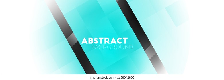 Striped abstract background with geometric pattern. vector illustration. shapes with shadows