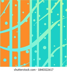 Striped abstract background with gradient base for wallpapper and more