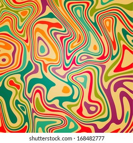 Striped abstract background.  Varicolored zebra print. Vector illustration.