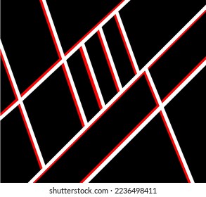 striped abstract background vector with black color background isolate