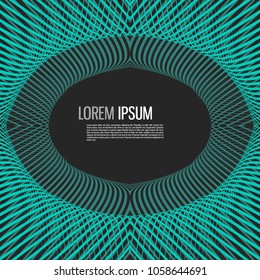 Striped abstract background. Vector illustration