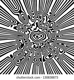 Striped abstract background.  Vector illustration.