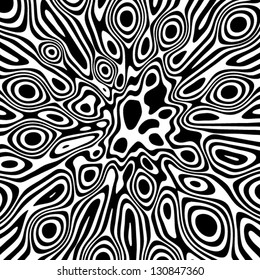 Striped abstract background.  Vector illustration.