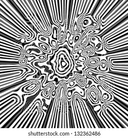 Striped abstract background.  Vector illustration.