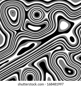 Striped abstract background.  Vector illustration. 