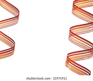 Gestreifter abstrakter Hintergrund. Vektorgrafik.