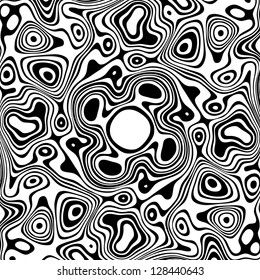 Striped abstract background.  Zebra print. Vector illustration.