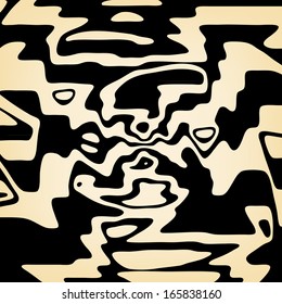 Striped abstract background.  Zebra print. Vector illustration.