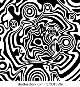 Striped abstract background.  Zebra print. Vector illustration.
