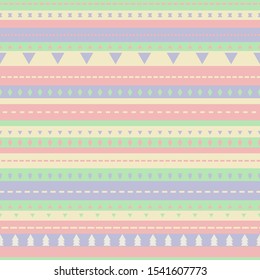 Striped abstract light color vector seamless pattern