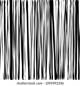 Textura abstracta a rayas de un fondo de pared de bambú con línea vertical, diseño gráfico de moda en blanco y negro, fondo gráfico estricto, estilo retro, fondo abstracto con pinceladas de pincel