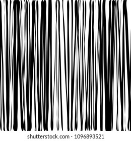 Striped Abstract Texture of a Bamboo Wall Background with Vertical Line, Black and White Fashion Graphics Design, Strict Graphic Background, Retro Style, Abstract Background Using Brush Strokes