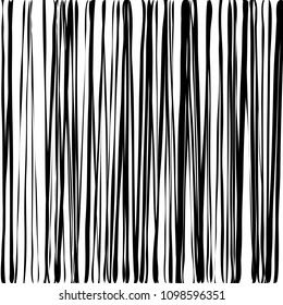 Striped Abstract Texture of a Bamboo Wall Background with Vertical Line, Black and White Fashion Graphics Design, Strict Graphic Background, Retro Style, Abstract Background Using Brush Strokes