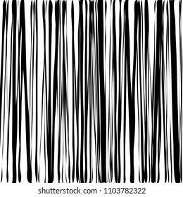 Textura abstracta a rayas de un fondo de pared de bambú con línea vertical, diseño gráfico de moda en blanco y negro, fondo gráfico estricto, estilo retro, fondo abstracto con pinceladas de pincel