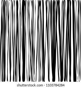 Striped Abstract Texture of a Bamboo Wall Background with Vertical Line, Black and White Fashion Graphics Design, Strict Graphic Background, Retro Style, Abstract Background Using Brush Strokes