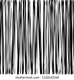 Textura abstracta a rayas de fondo de pared de bambú con línea vertical, diseño gráfico en blanco y negro, fondo gráfico estrecho, estilo retro, fondo abstracto con trazos de pincel