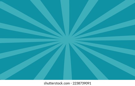 Striped Abstract vector background. Blue and white rays from the middle.
