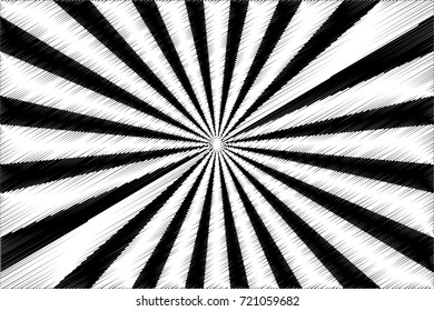 Striped abstract vector background - white and black , Scratches - abstract vector background, Abstract scribble background