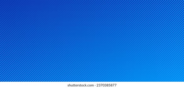 Striped background. Abstract blue gradient design Diagonal striped lines texture background. Vector