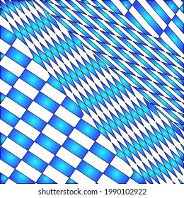 striped background with azure and blue gradient.stripes located at different angles. 
