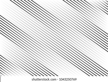 Striped background with black parallel diagonal lines. Vector illustration
