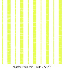 Striped background. Striped design. Seamless vector pattern with yellow vertical stripes on a white background, for the hoop, the surface, packaging, postcards. Abstract illustration, textured.

