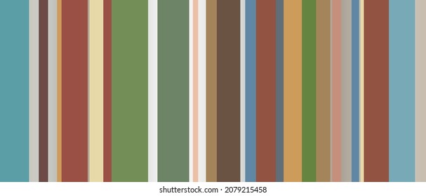 Fondo rayado con formas geométricas. Plantilla para papel pintado, salvapantallas, diseño moderno en tonos postales.