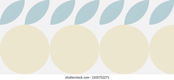 Striped background with geometric shapes. Template for wallpaper, screensavers, modern design in pastel shades of color.
