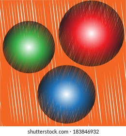 Striped background illustration
