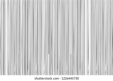 Striped background with lines of different thickness and intensity, vector illustration.