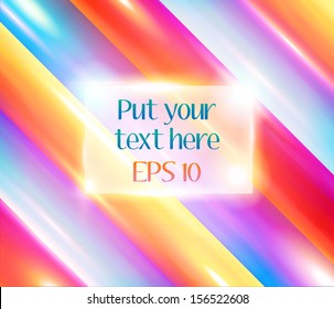 Striped background with place for your text - vector illustration.