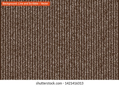 Striped background, scribble and backdrop application