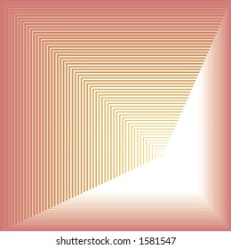 striped background with spotlight