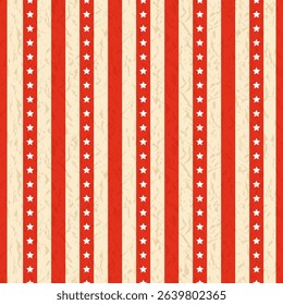 Striped background with stars circus aesthetic for wrapping paper textile party decorations scrapbooking