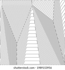  striped background with stripes located at different angles. 