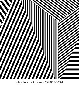 striped background with stripes located at different angles. 