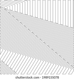  striped background with stripes located at different angles. 