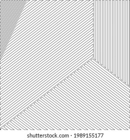  striped background with stripes located at different angles. 